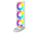 ID-COOLING FX360 LCD Gen 7 Pro Pump ARGB White AIO Liquid Cpu Cooler