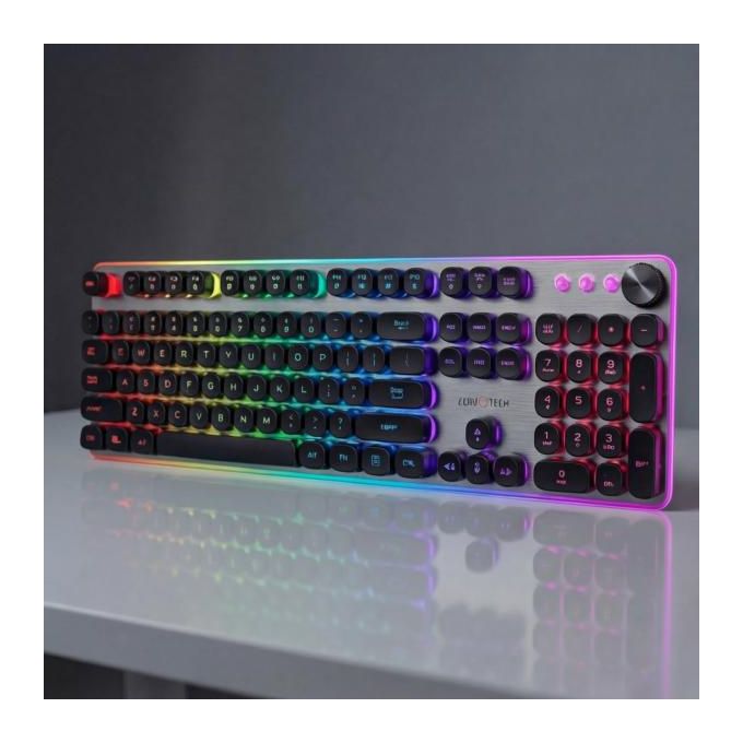 Zero Tech ZPCK-WCGK Wired RGB Keyboard
