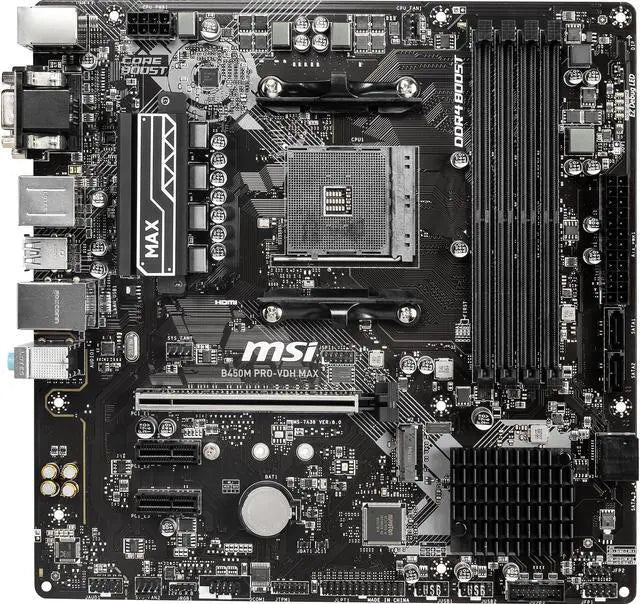 MSI B450 PRO VDH MAX