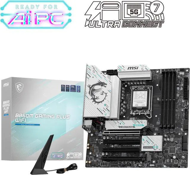 MSI B860M GAMING PLUS WIFI intel DDR5