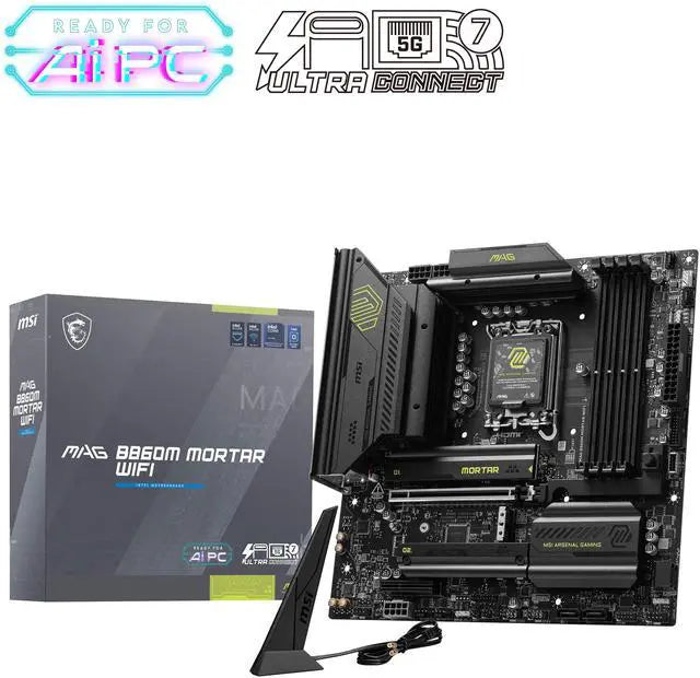 MSI MAG B860M MORTAR WIFI Intel DDR5