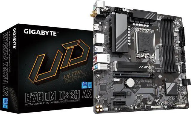 GIGABYTE B760M DS3H AX Intel DDR4 WIFI6 4 slot