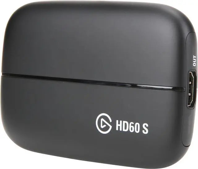 Elgato Game Capture HD60 S+ 1080p60 HDR10 capture with 4K60 HDR10 zero-lag passthrough ultra-low latency technology