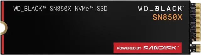 WD_BLACK SN850X NVMe SSD 2TB (No Heatsink) PCIe