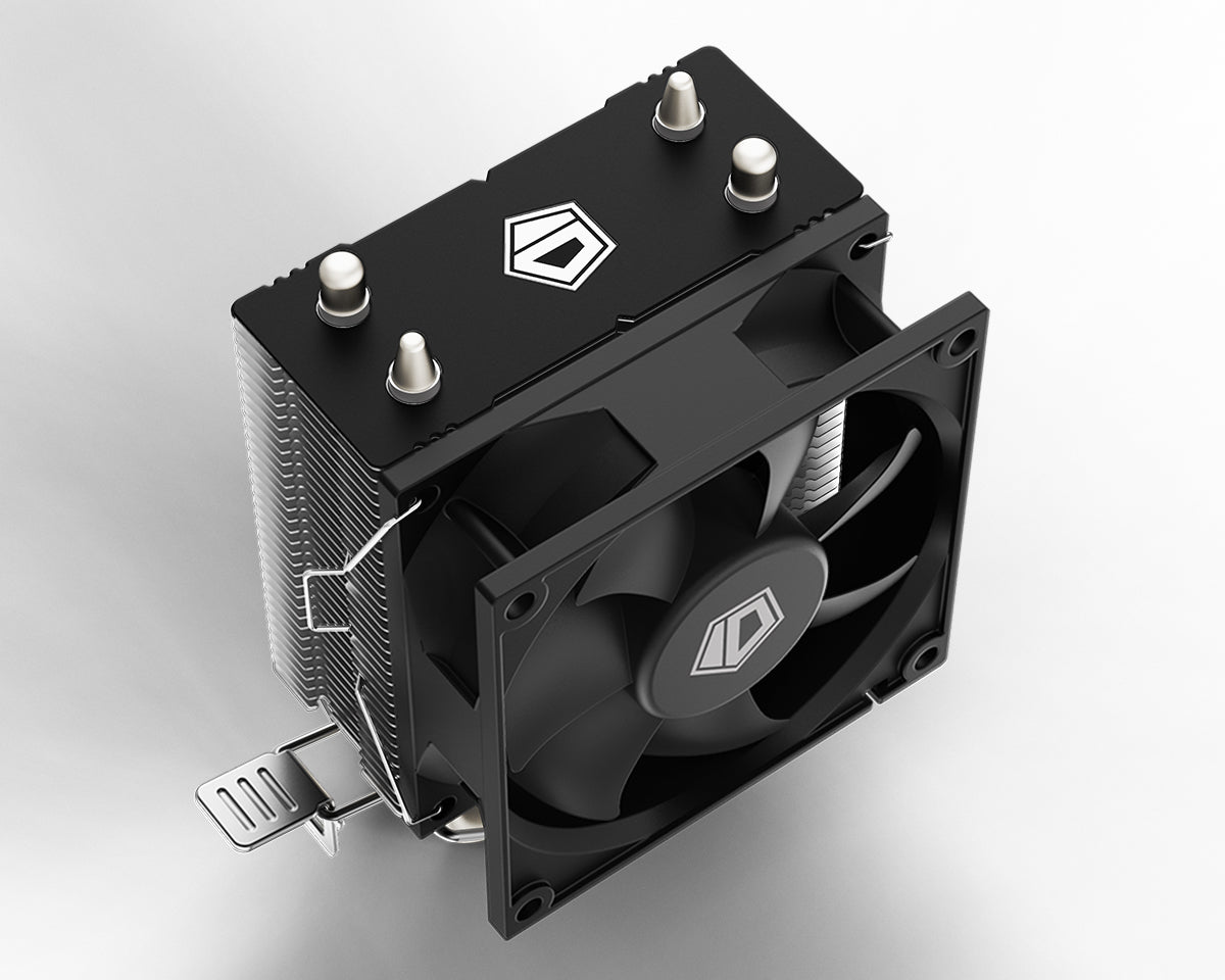 ID-COOLING SE-802-SD V3 2 Heatpipe Direct Touch With 80mm Hydraulic Bearing Fan Black Air Cpu Cooler