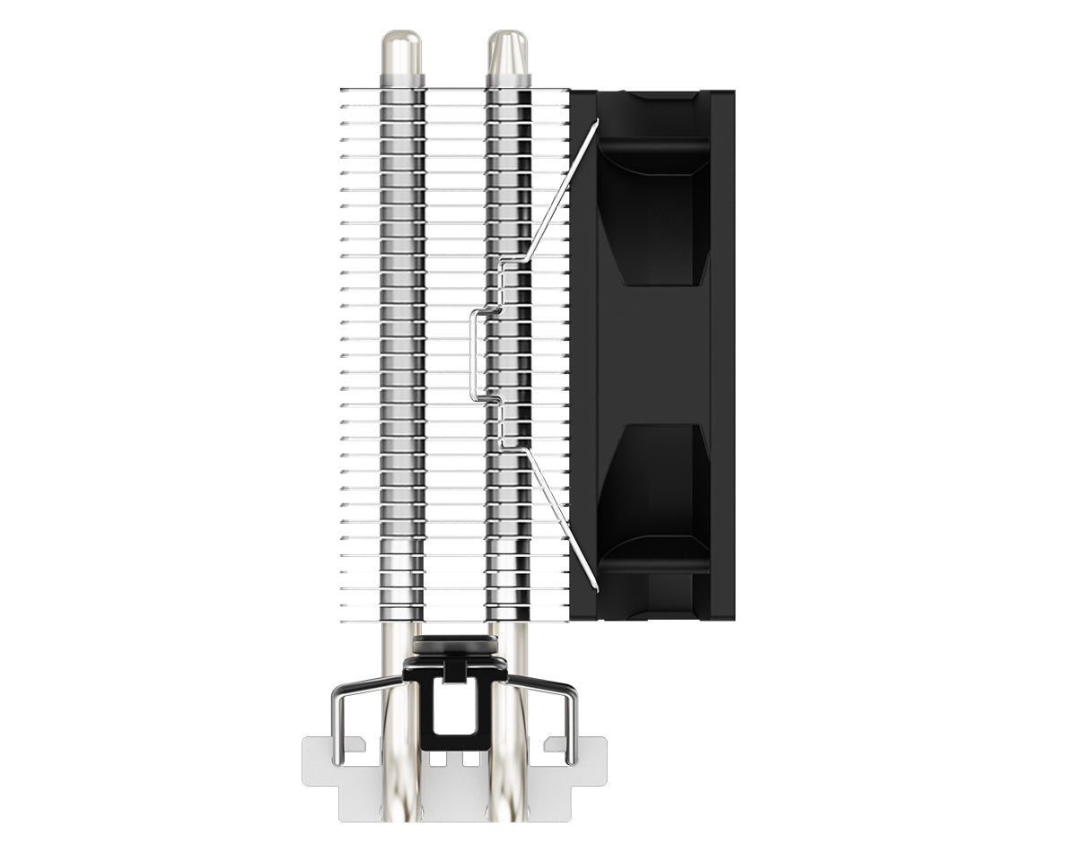 ID-COOLING SE-802-SD V3 2 Heatpipe Direct Touch With 80mm Hydraulic Bearing Fan Black Air Cpu Cooler