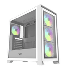Case Darkflash DRX90 White with Aigo AT650 PSU 650W 80+ Bronze