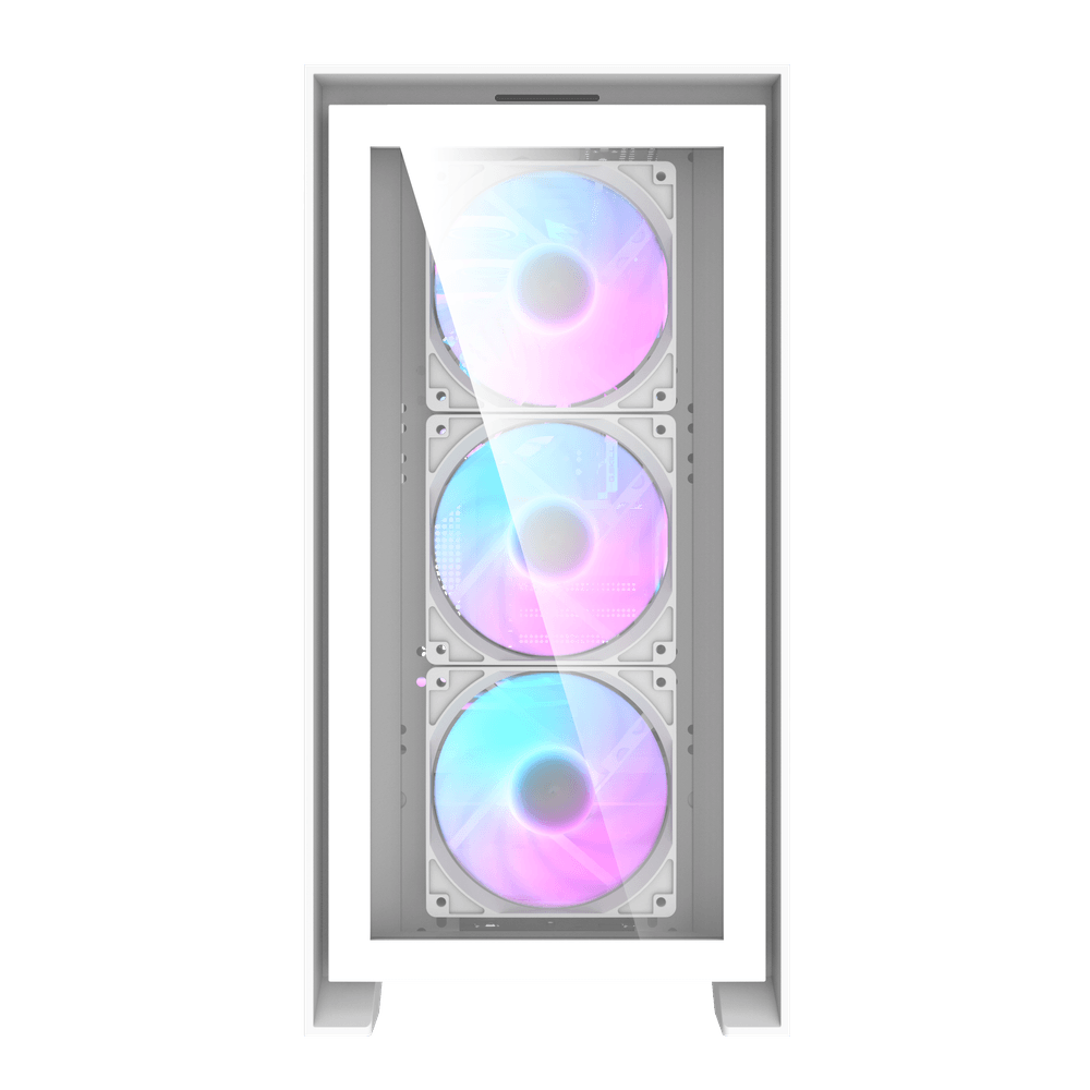 Case Darkflash DRX90 White with Aigo AT650 PSU 650W 80+ Bronze
