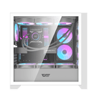Case Darkflash DRX90 White with Aigo AT650 PSU 650W 80+ Bronze
