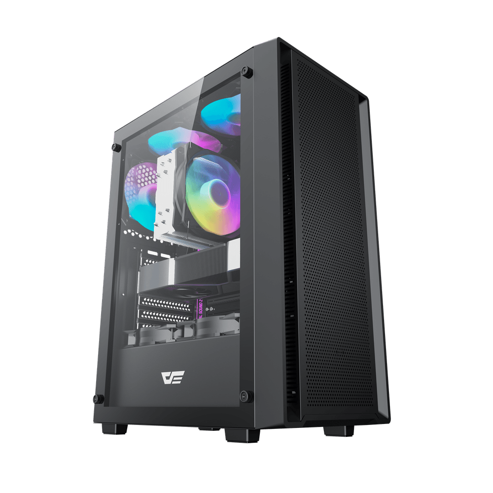 Case Darkflash A305 ATX PC + PSU GP650 650W