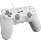 جهاز تحكم GameSir T3 Lite أبيض - الكابل السلكي
