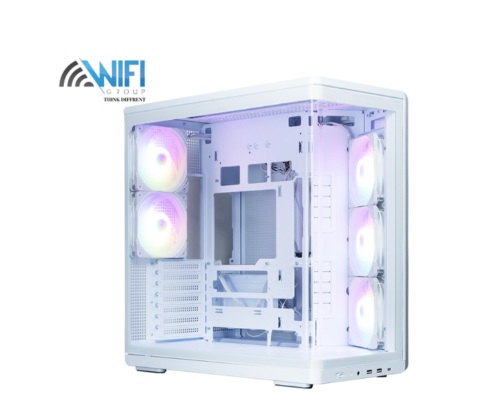 جسم Zalman P60 أبيض ATX Mid Tower