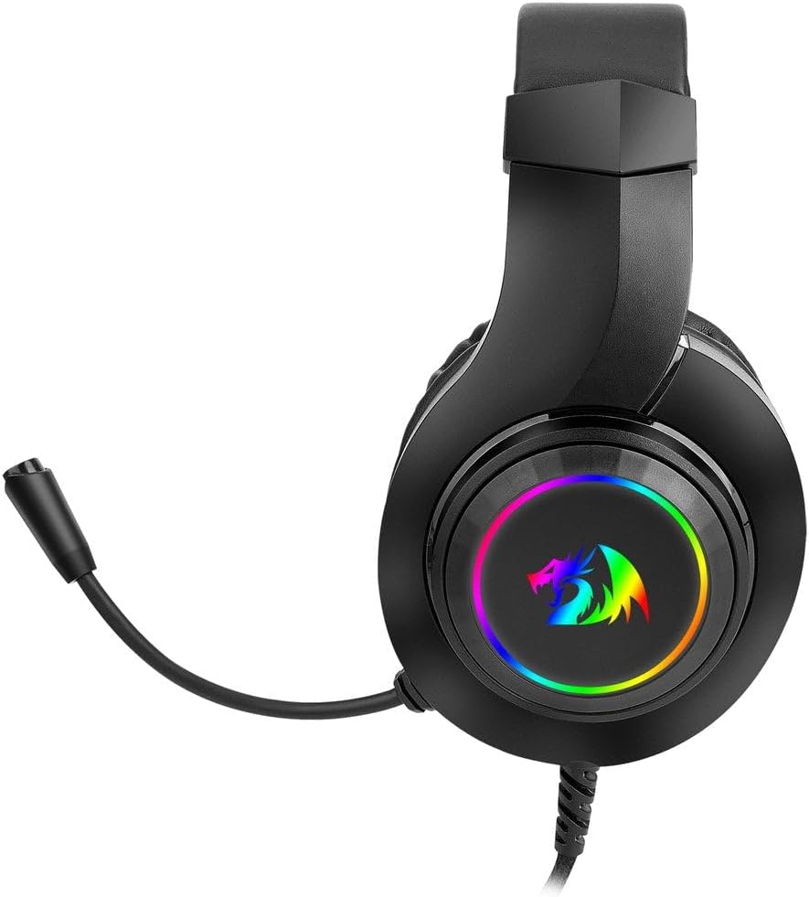 سماعة الألعاب رادراغون هايلاس H260 RGB - أسود