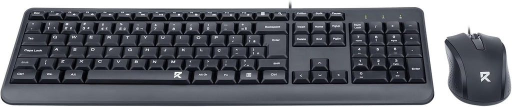 Redragon BS-7092 Wired Keyboard & Mouse Combo (Black)