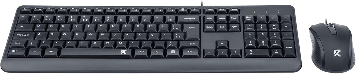 Redragon BS-7092 Wired Keyboard & Mouse Combo (Black)