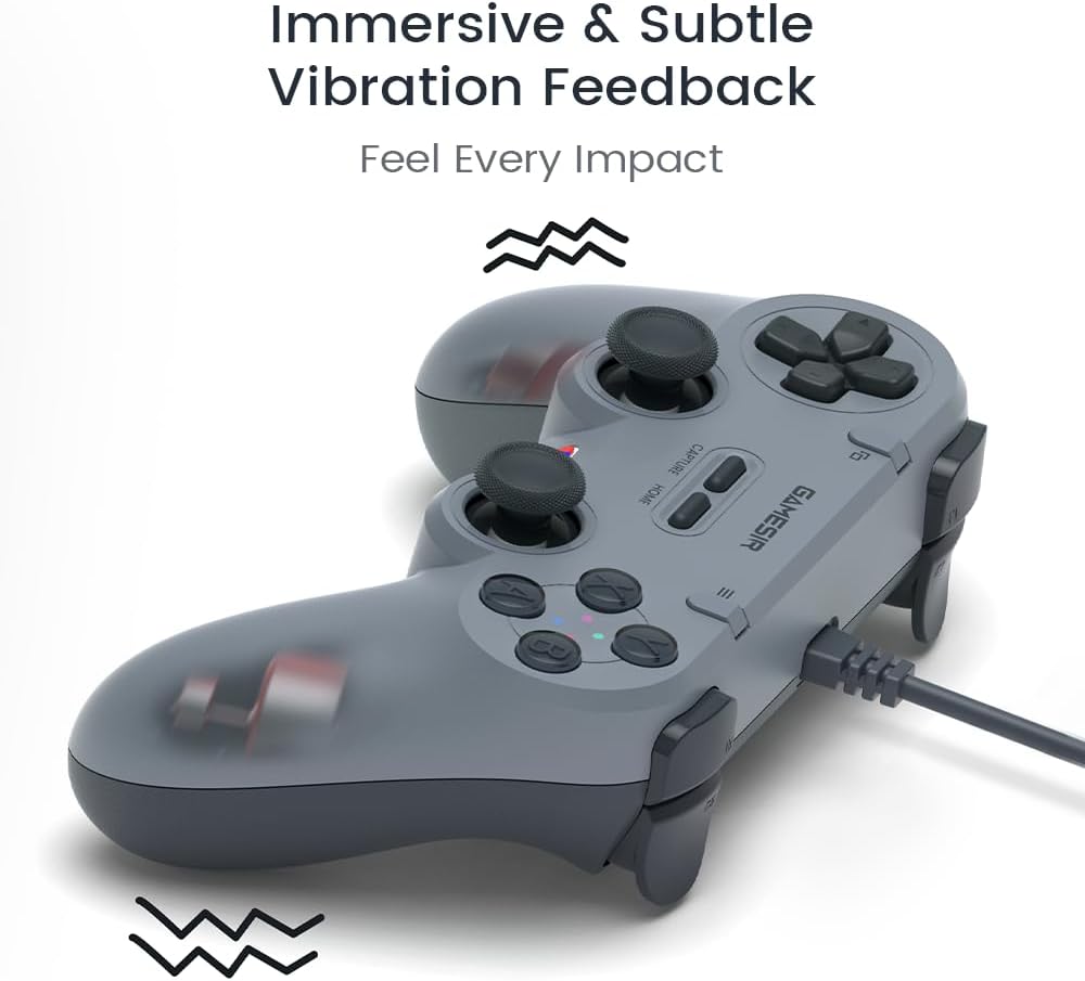 جهاز تحكم GameSir T3 Lite - الأزرار والعصي