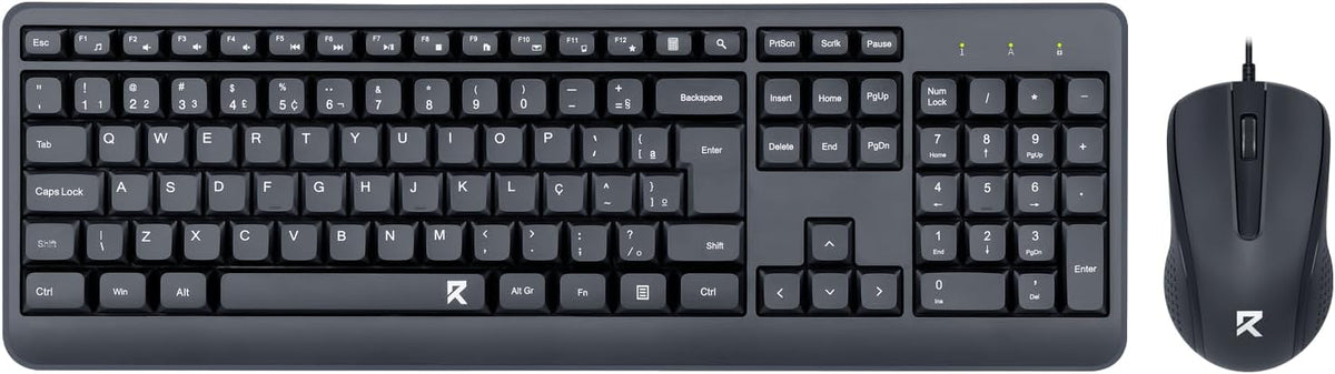 Redragon BS-7092 Wired Keyboard & Mouse Combo (Black)