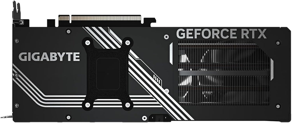كرت شاشة GIGABYTE RTX 5070 WINDFORCE من زاوية جانبية