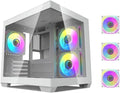 DarkFlash D275M WITH 3 ARGB FANS CASE White