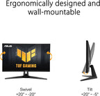 ASUS TUF Gaming VG27AQM5A 27 Inch 2K QHD 2560×1440 300Hz 0.3ms GTG Fast IPS G-Sync Compatible FreeSync Premium Black Gaming Monitor