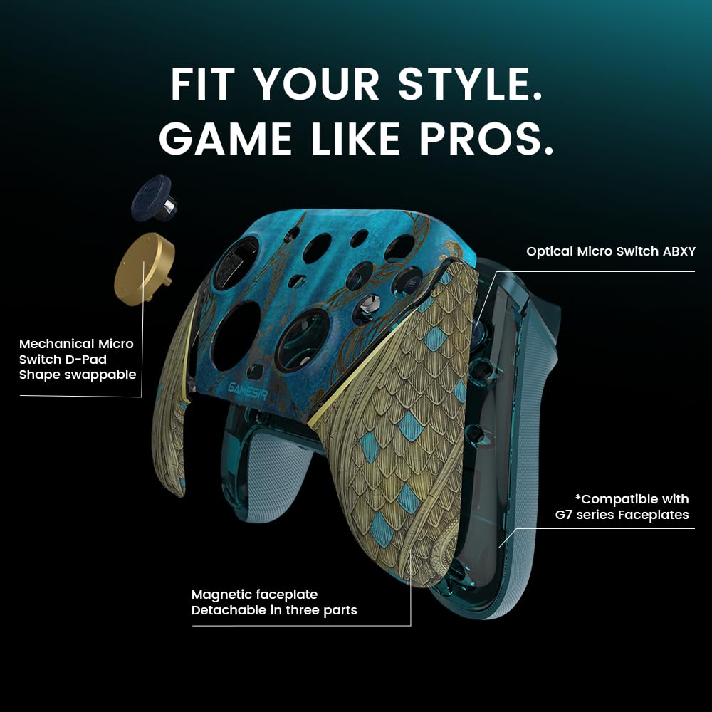 جهاز تحكم GameSir G7 Pro WUCHANG - الأزرار الإضافية