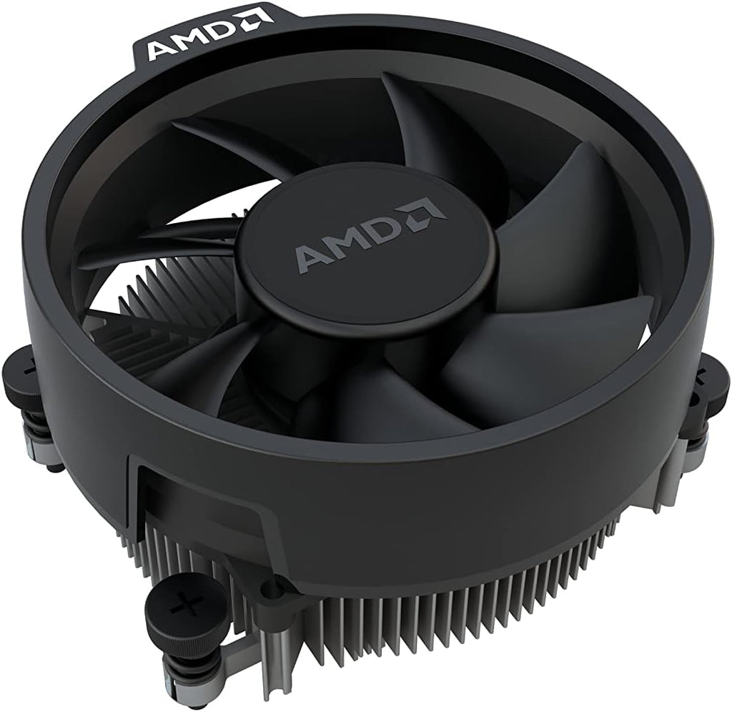معالج AMD Ryzen 5 4500 من زاوية جانبية يوضح الملامس SMD