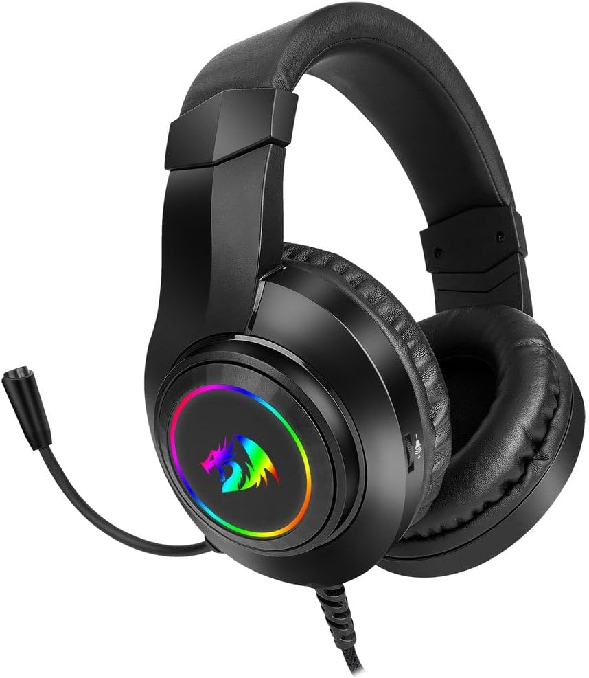 سماعة الألعاب رادراغون هايلاس H260 RGB - أسود