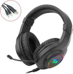 سماعة Redragon HYLAS H260 - إضاءة RGB والمايكروفون