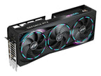 كرت شاشة Gigabyte AORUS RTX 5070 Ti Master من زاوية جانبية