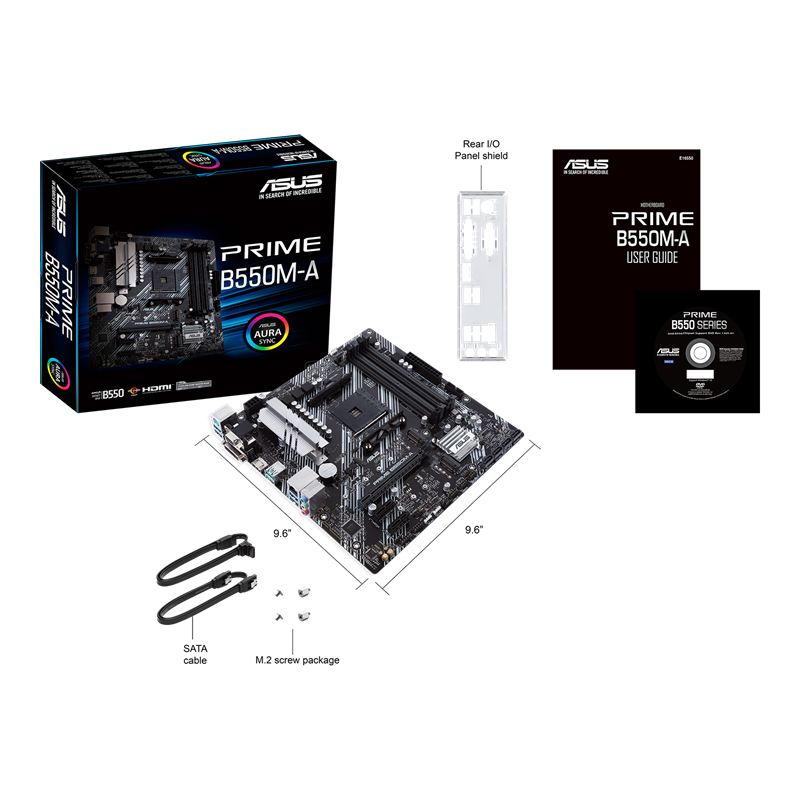 ASUS PRIME B550M-A micro ATX motherboard