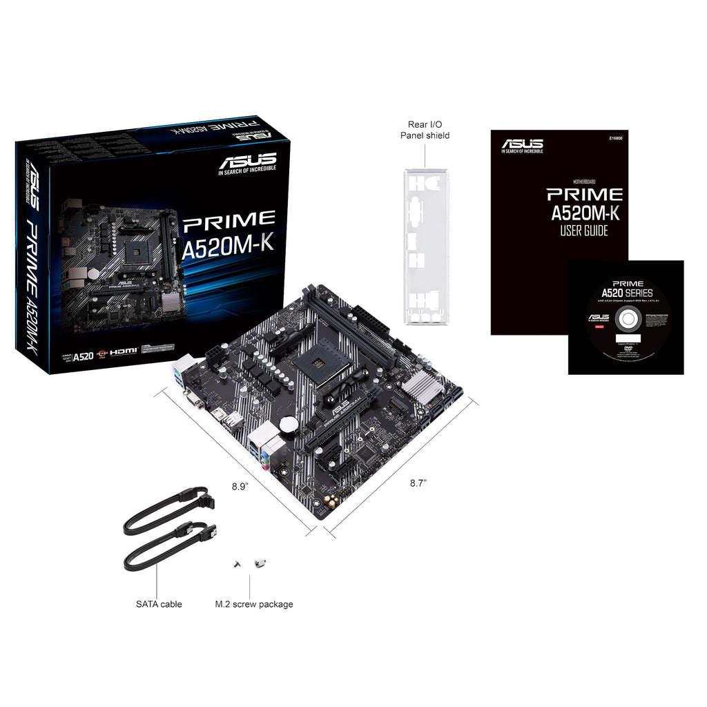 ASUS Prime A520M-K Motherboard