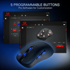 فأرة Redragon M998 - قاعدة الشحن RGB