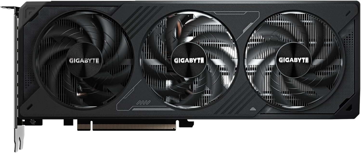 كرت شاشة GIGABYTE RTX 5070 WINDFORCE يوضح التصميم المدمج