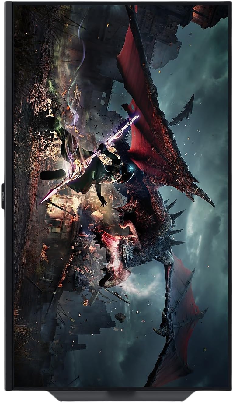 Samsung Odyssey G5 G50D LS27DG502EUXEN 27 Inch QHD Fast IPS Gaming Monitor 180Hz 1ms DisplayHDR 400 FreeSync G-Sync Compatible
