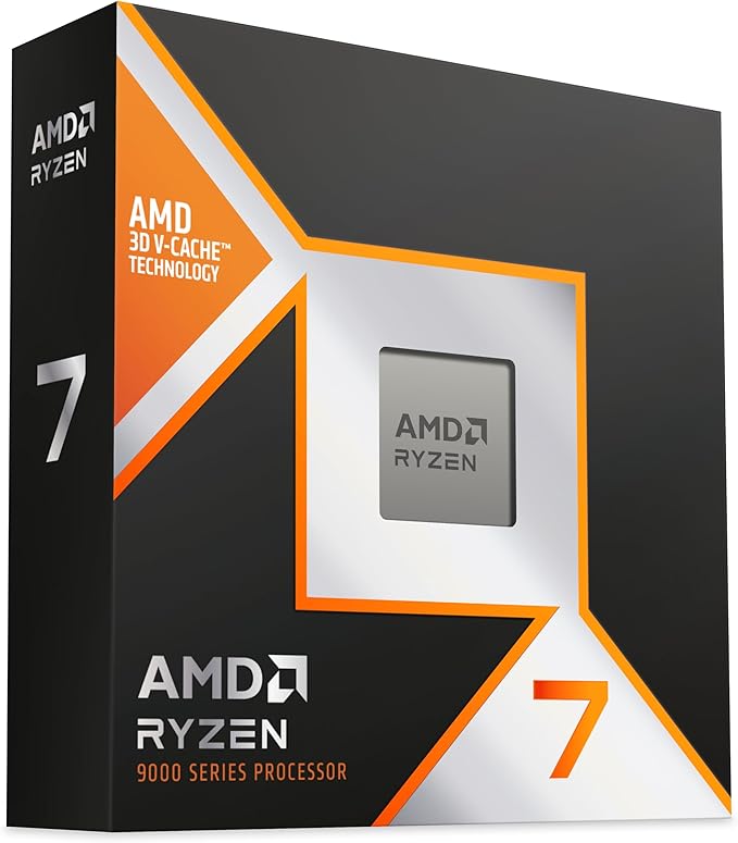 علبة AMD Ryzen 7 9800X3D الرسمية