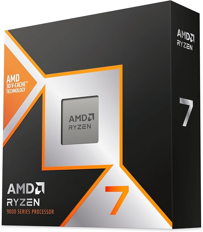 معالج AMD Ryzen 7 9800X3D داخل العلبة