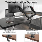 Redragon GMK915 Dual Monitor Mount Stand