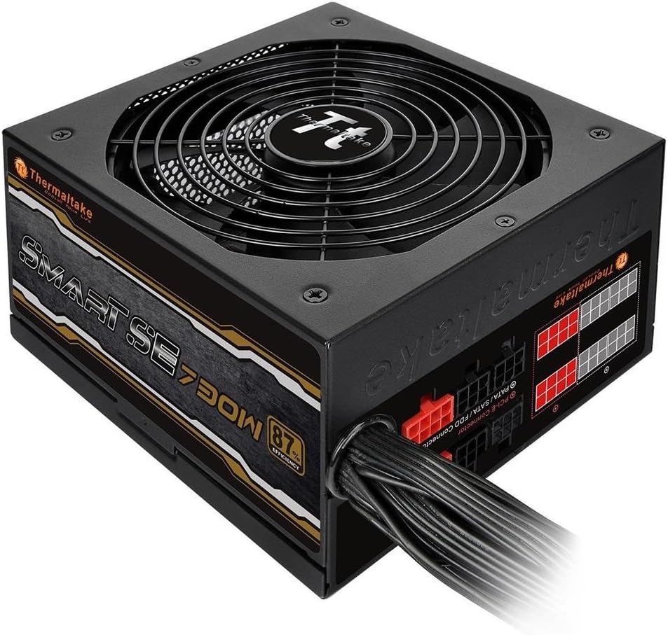 ThermalTake SMART SE 730W 87+ PSU Semi-MODULAR Black CABLE MANAGEMENT
