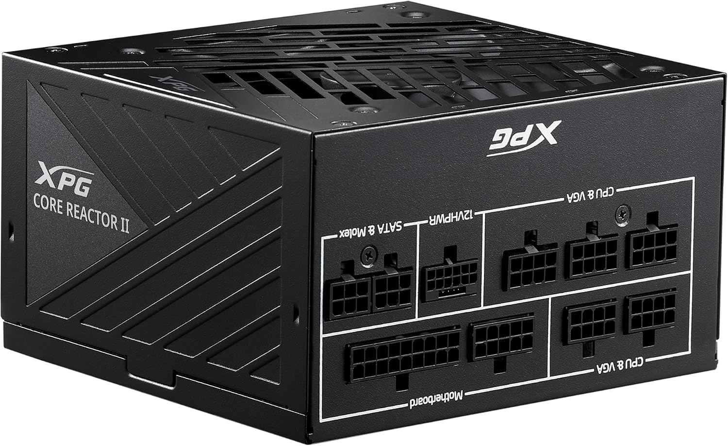 مزود طاقة XPG Core Reactor II VE من زاوية جانبية
