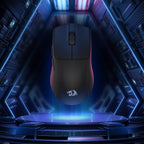 فأرة Redragon M724 أسود - منظر جانبي