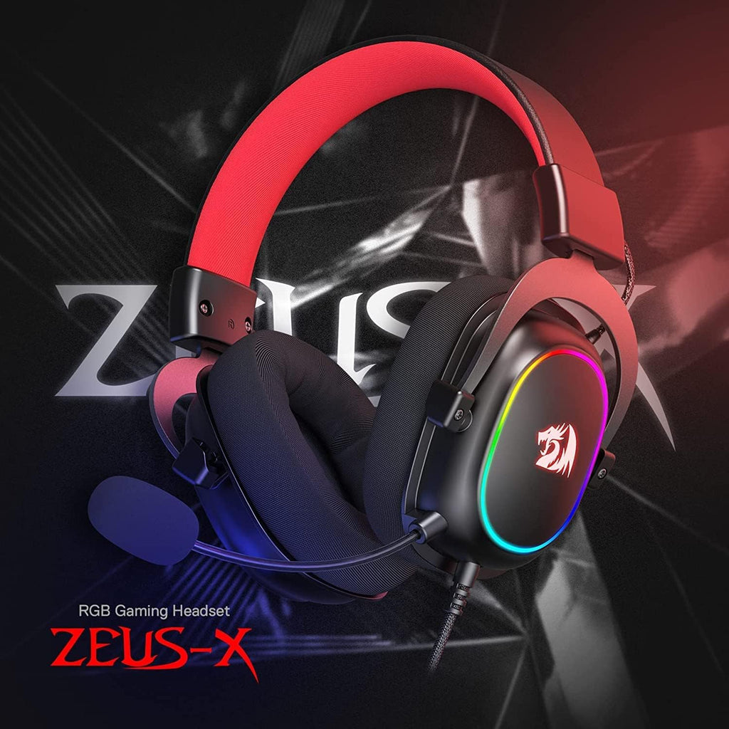 سماعة Redragon H510 Zeus-X - وحدة التحكم والمايك