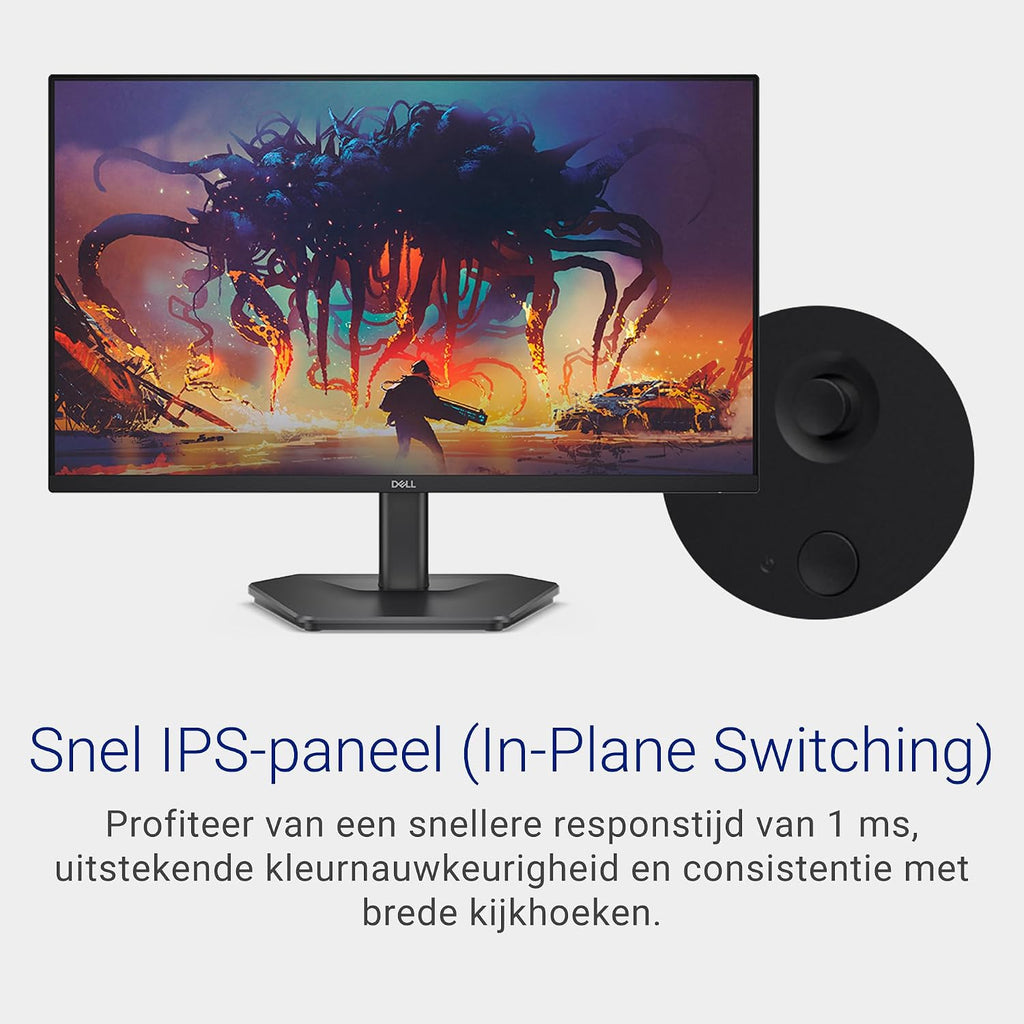 Dell SE2425HG 24 Inch Full HD IPS Gaming Monitor 200Hz 1ms AMD FreeSync Premium 99% sRGB HDMI DisplayPort