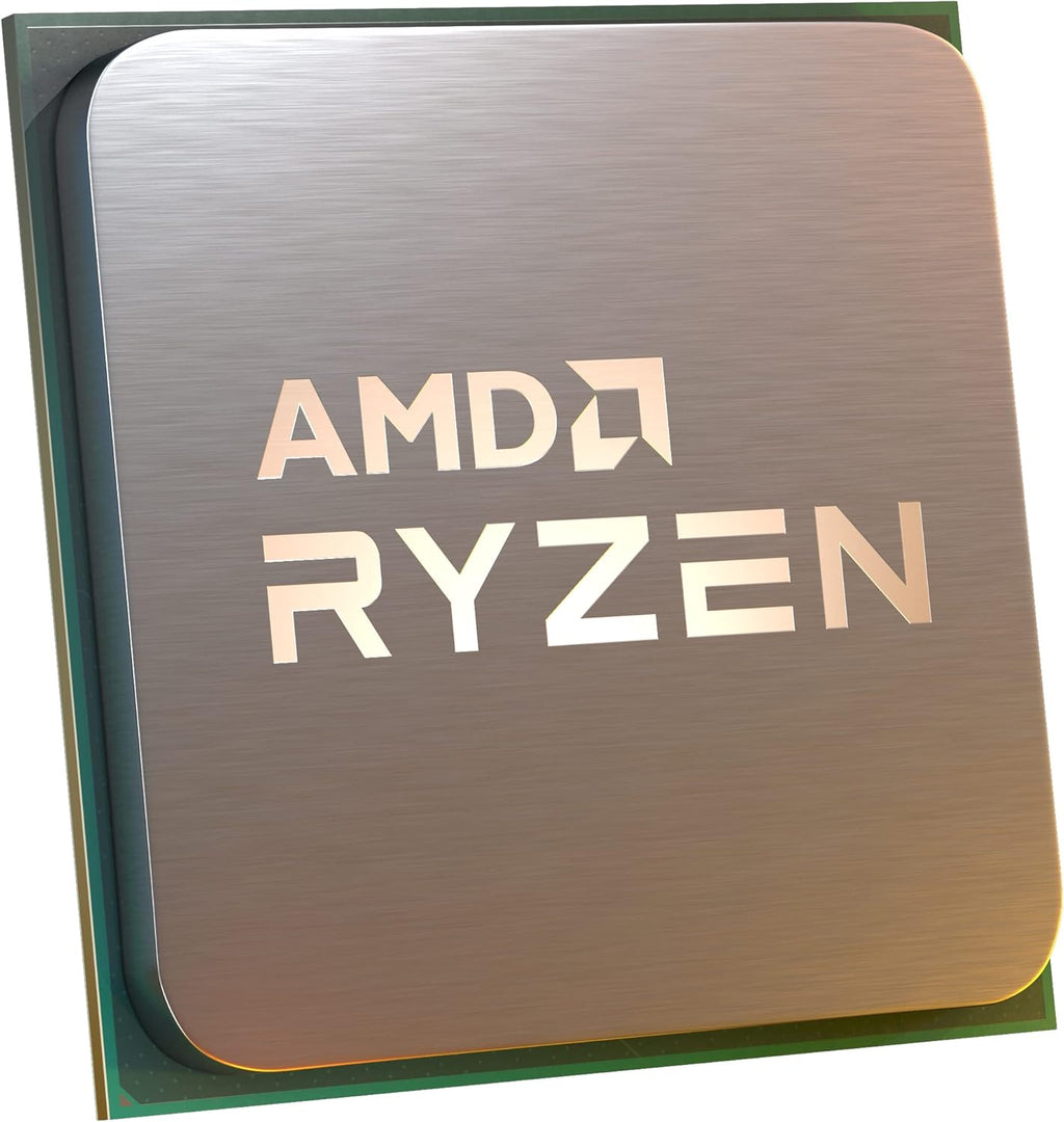 معالج AMD Ryzen 5 4500 يوضح الملصق المعدني