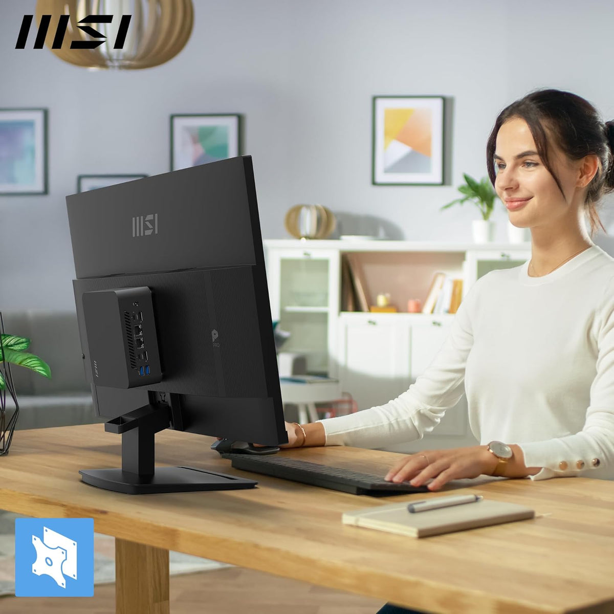 Monitor MSI MP243L E14-24 Inch FHD 144HZ 1MS IPS Gaming Monitor