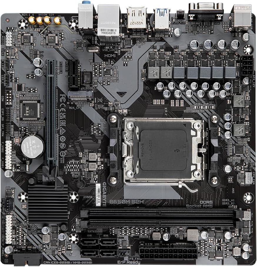 GIGABYTE B650M S2H Motherboard AM5