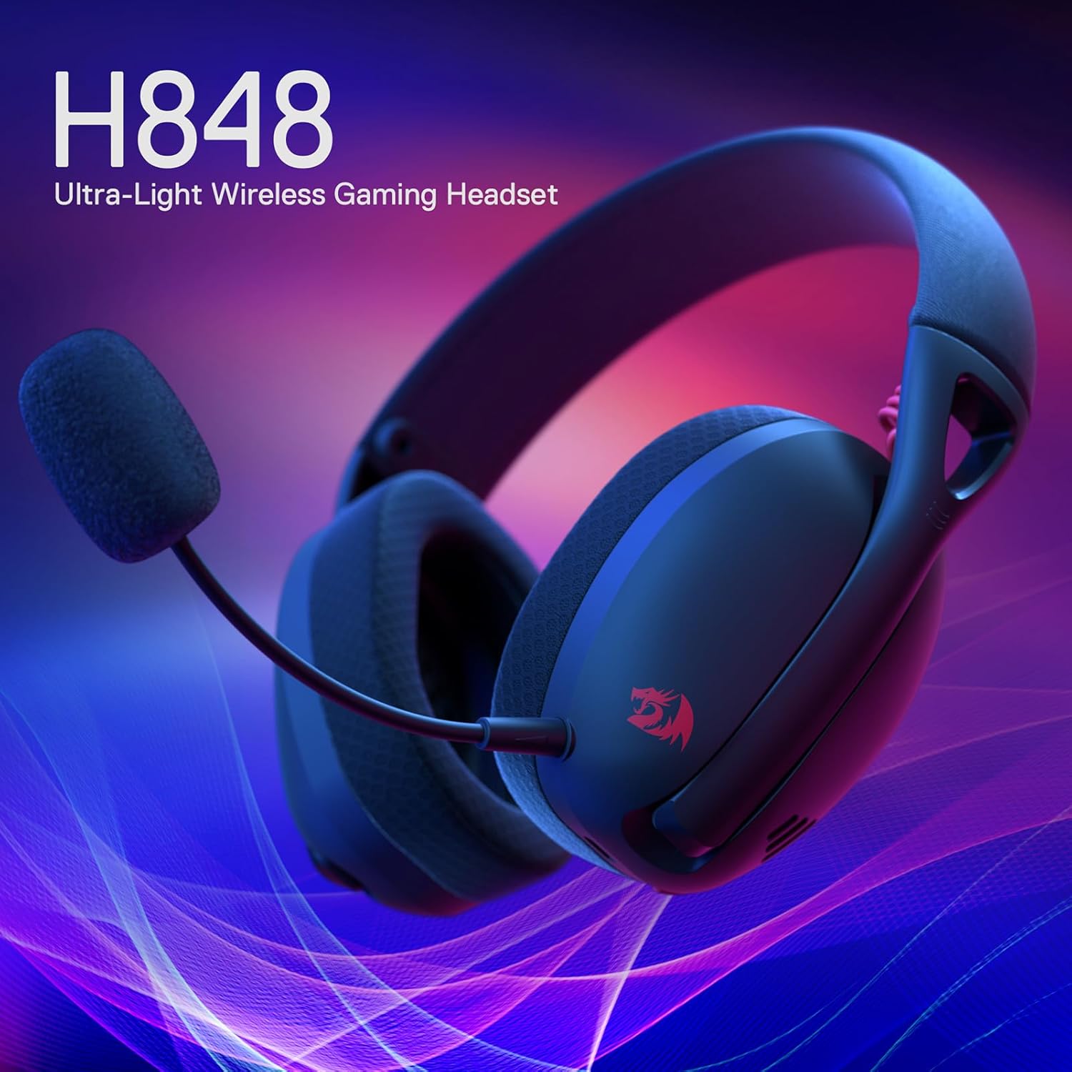 سماعة Redragon H848 مع المايكروفون القابل للفصل