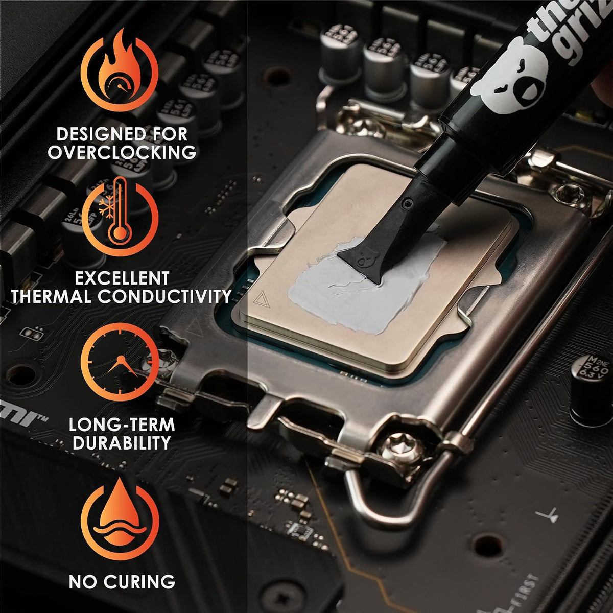 Thermal Grizzly TG-K-015-R Kryonaut 5.5g 1.5ml Thermal Paste
