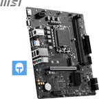 اللوحة الأم MSI PRO H610M-E إنتل DDR4