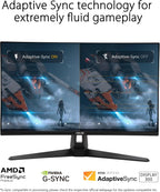 ASUS TUF Gaming VG27AQM5A 27 Inch 2K QHD 2560×1440 300Hz 0.3ms GTG Fast IPS G-Sync Compatible FreeSync Premium Black Gaming Monitor