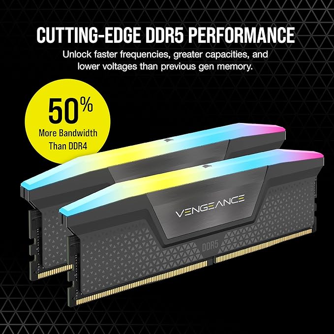 رام CORSAIR Vengeance DDR5 صندوق البيع الرسمي